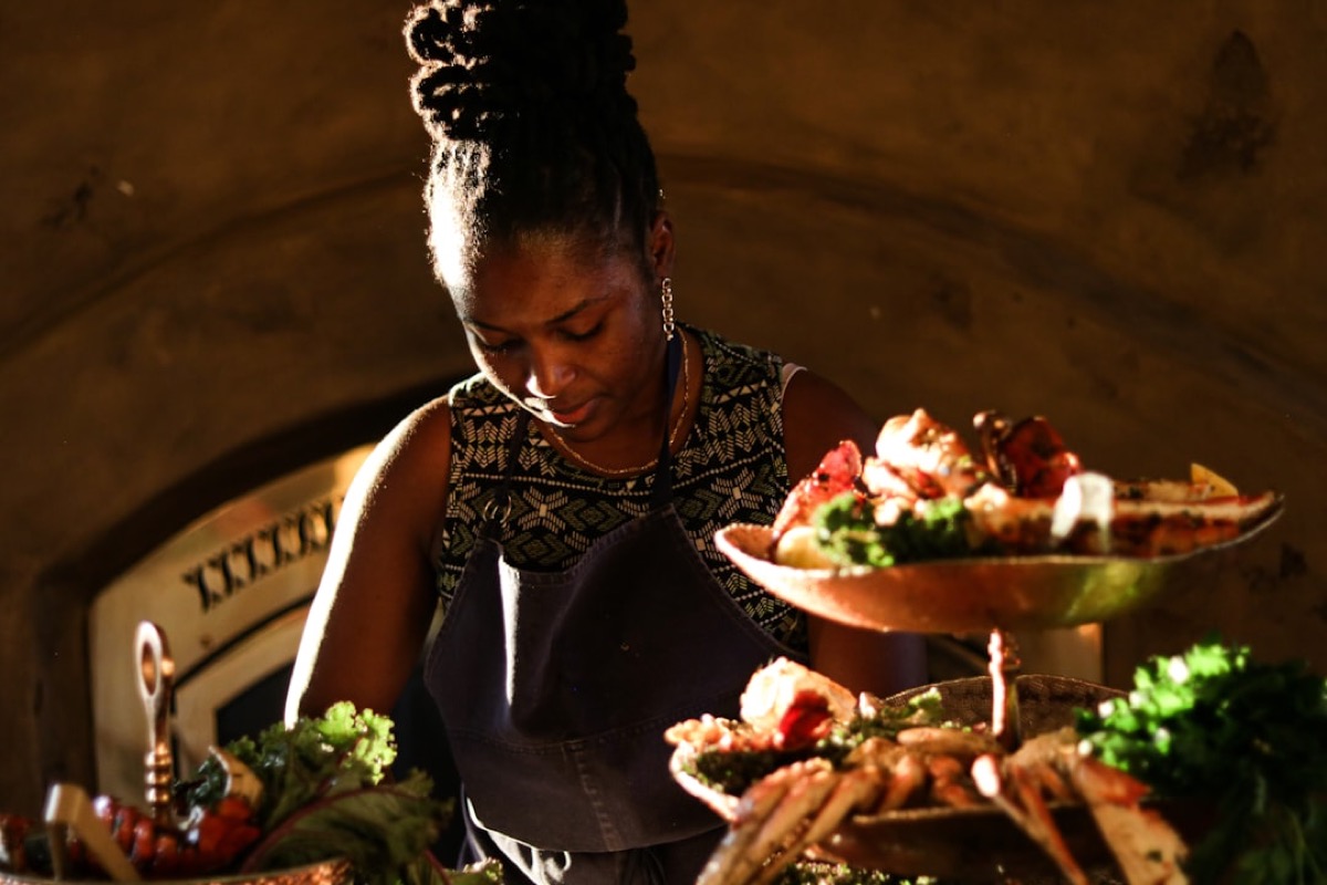 Blessed Divas preparing meals